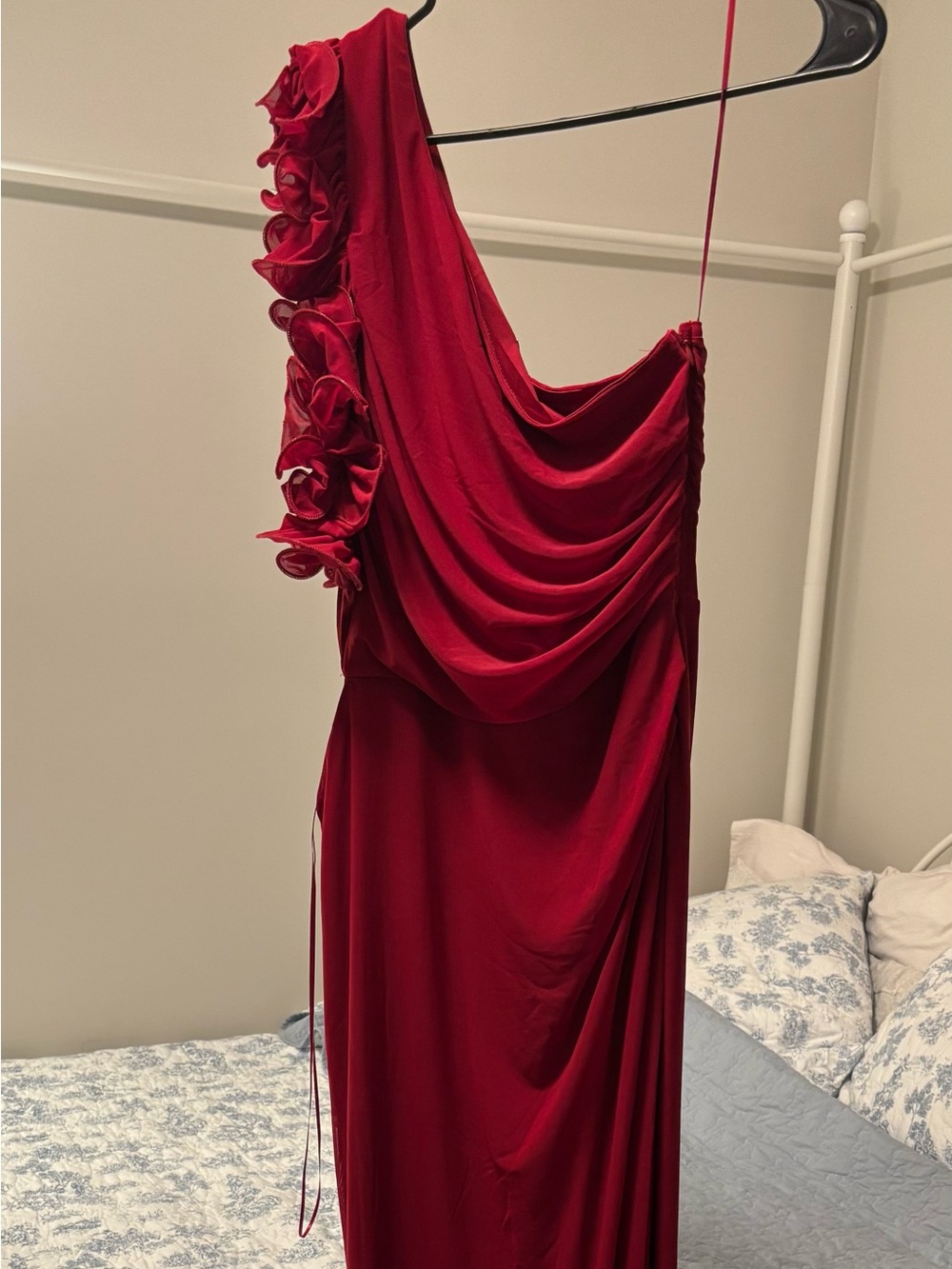 Brand New Fashion Nova Magenta Rosy Drift Mesh Maxi Dress